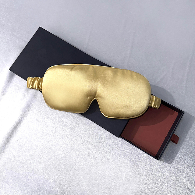 Fortschrittliche feuchtigkeitsspendende und verdunkelnde Seiden-Augenmaske