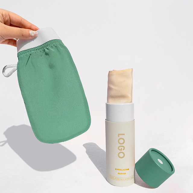 Peeling-Handschuh aus reiner Maulbeerseide