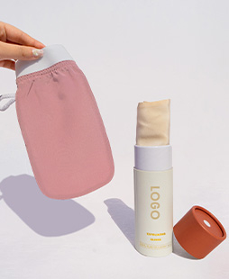 Badetuch aus 100 % Maulbeerseide, Hautpflege-Seiden-Peelinghandschuh 