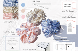 Fall 1: Haarbandetui aus Diamantseide