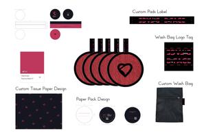 Fall 5: Make-up-Entferner-Puff-Etui für Damen